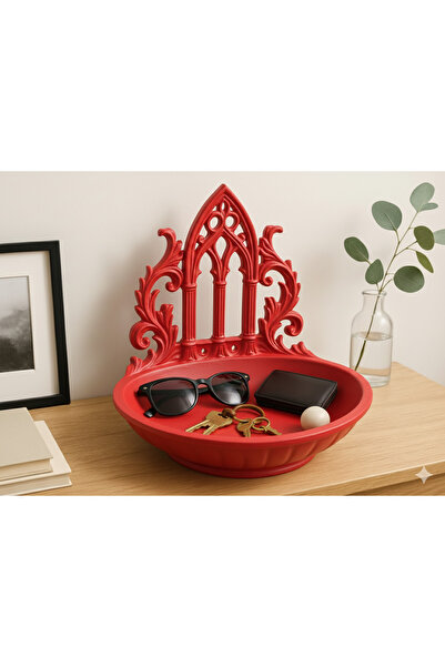 TriVox3D DEKORATİF TAHT ŞEKLİNDE SÜS EŞYASI KASE