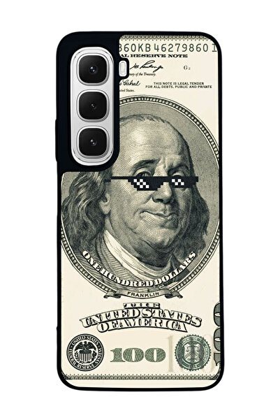 BGAKSESUAR حافظة سوداء متوافقة مع هاتف Infinix Hot 60 - سيليكون ناعم، واقي، غ...