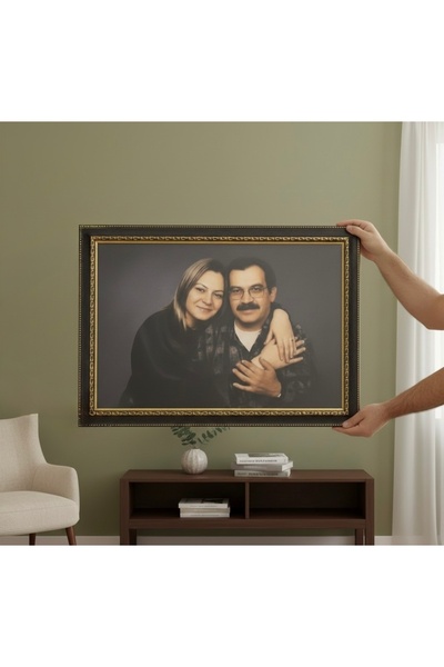 Shop Asiyan ÇERÇEVELİ FOTOĞRAF BİRLEŞTİRME (50x70) Hediye, kişiye özel