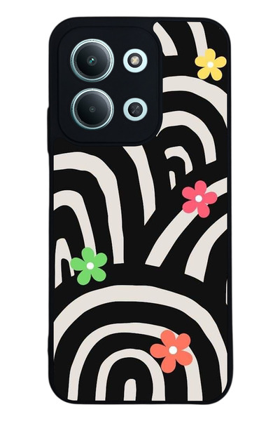 BGAKSESUAR حافظة سوداء متوافقة مع هاتف Xiaomi Redmi 15C - سيليكون ناعم، واقي، غطاء ممتص للصدمات