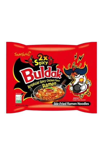 ENERGY SNACK SHOP Samyang Buldak Instant Noodles 2x Spicy Hot Chicken 140g