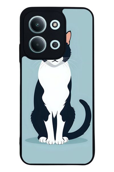 BGAKSESUAR حافظة سوداء متوافقة مع هاتف Xiaomi Redmi 15C - سيليكون ناعم، واقي،...