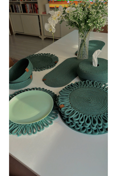 vanilyaa design VANİLYA DESİGN HASIR SUPLA SOFRA ÜRÜNLERİ TEKLİ SUPLA