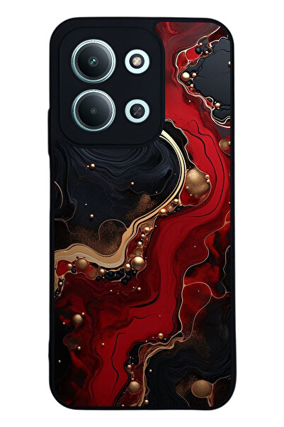 BGAKSESUAR حافظة سوداء متوافقة مع هاتف Xiaomi Redmi 15C - سيليكون ناعم، واقي،...