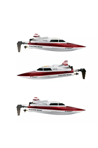 Gonga Remote control boat FT007, 20 km/h, Gonga® Red