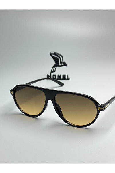 MONAL EYEWEAR Black to Brown Drip Model Uv400 Sunglasses