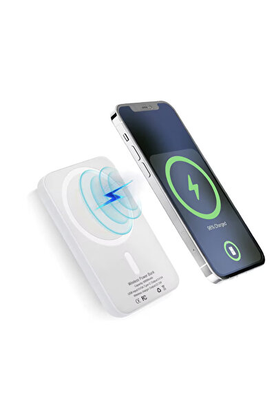 Trendoro Wireless MagSafe 5000 mAh External Battery – iPhone Compatible, Fast Charging Power Bank