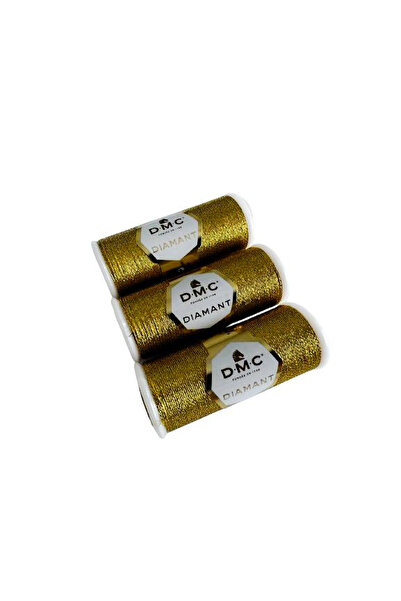 Dmc Diamant D3852 metallic thread for embroidery and decorative stitches, 35 m