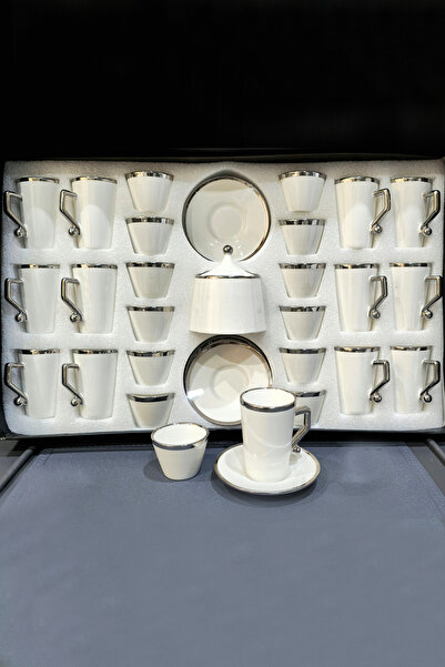 Generic Attractive 37-piece tea set with cups and saucers