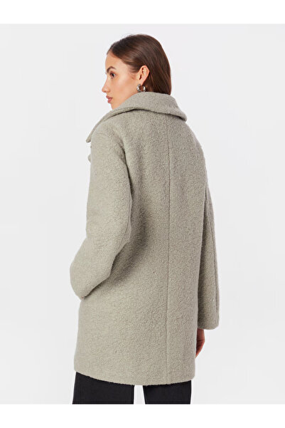About You Women's gray coat with curly yarn Fabia