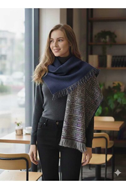 FORUM ÇİFT TARAFLI GENİŞ OMUZ VE BOYUN ATKI ŞAL (75X150 CM)