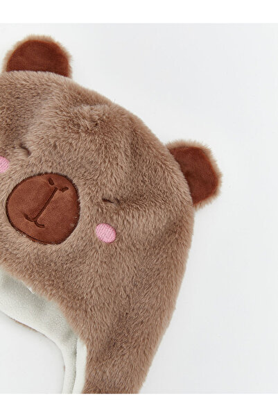 LC Waikiki Pălărie de zăpadă pentru fetiță cu figurine de animale