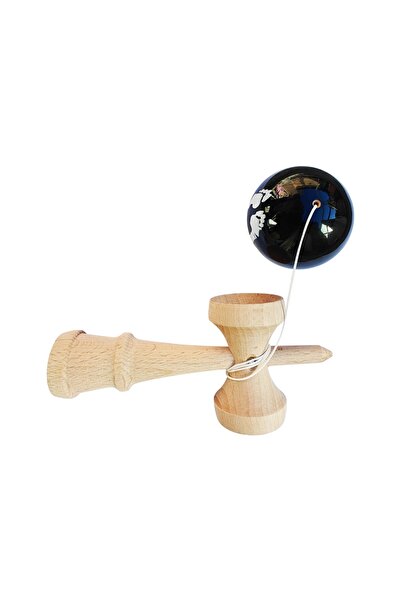 Brasoveanul Urias wood Kendama, Wooden ball + Waterproof USA Sticker for phone, 175KD
