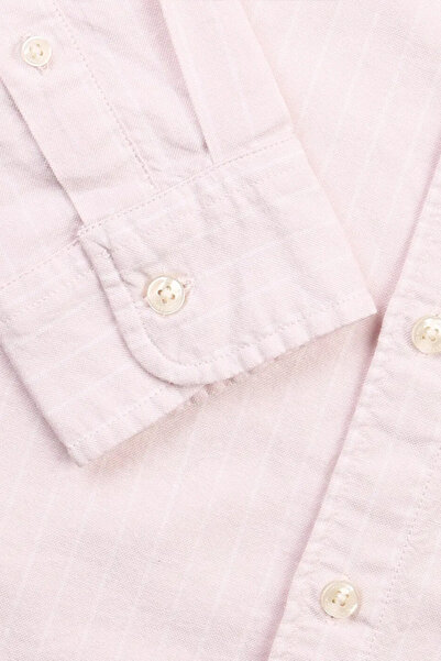 U.S. Polo Assn. Mens Vertical Striped Pure Cotton Shirt