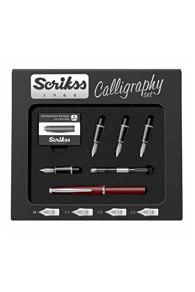 Scrikss 33 Kaligrafi Set Siyah Gövde
