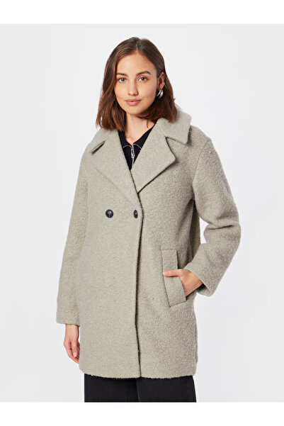About You Women's gray coat with curly yarn Fabia