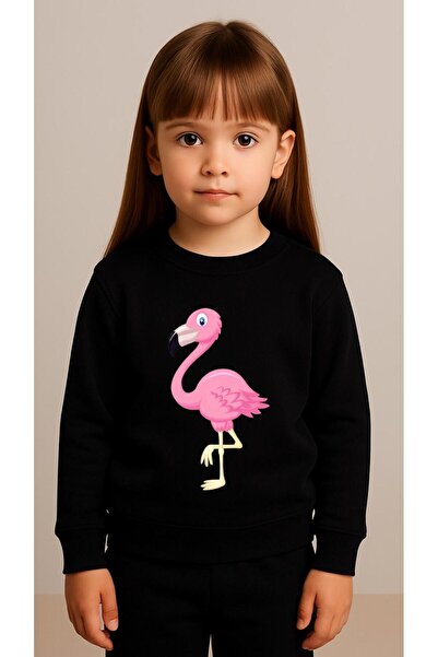 playwear Set pentru copii Hanorac cu imprimeu FLAMINGO pentru fete și băieți,...