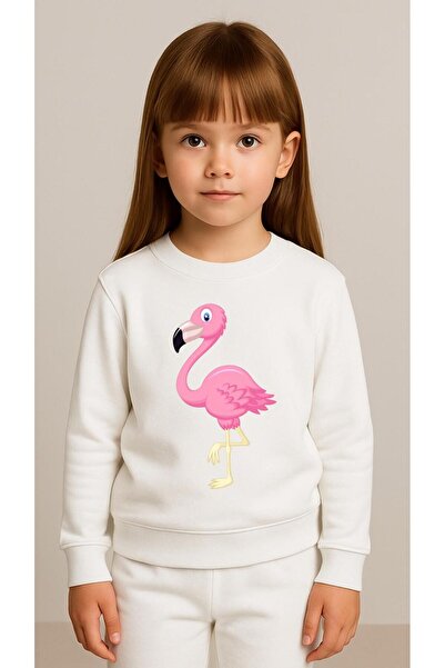 playwear Set pentru copii Hanorac cu imprimeu FLAMINGO pentru fete și băieți,...