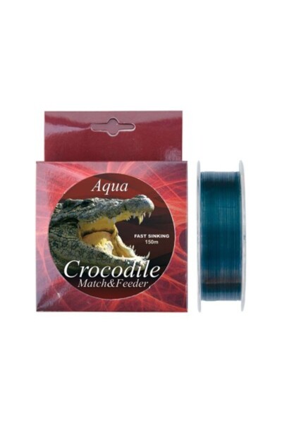 Baracuda Nylon/monofilament Aqua Crocodile Match&Feeder 150m, gri 0,16 mm