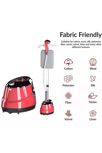 SokShop Portable Professional Vertical Garment Steamer 2000W, 2L - Removes Wrinkles in 45s