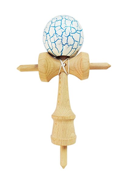 Brasoveanul Urias wood Kendama, Wooden ball + Waterproof USA Sticker for phone, 173KD