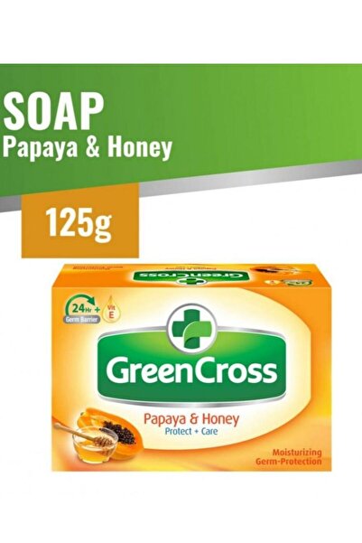 Green Cross صابون البابايا والعسل 125 جرام