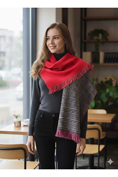 FORUM ÇİFT TARAFLI GENİŞ OMUZ VE BOYUN ATKI ŞAL (75X150 CM)