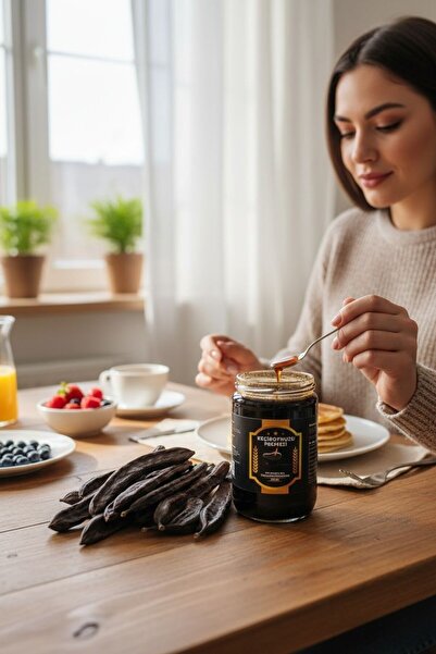 Torosların Esintisi Keçiboynuzu Pekmezi Doğal Soğuk Sıkım Rafine Şekersiz & Katkısız 750 Gr.