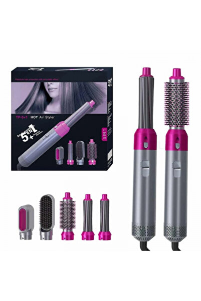 DX جهاز تصفيف الشعر بالهواء الساخن 5 في 1