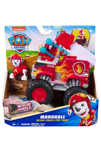 TOYFEST Paw Patrol Rescue Wheels - Marshal