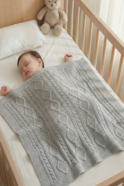 Gubo Baby Blanket Knitwear Blanket Transitional 85X95 cm