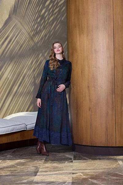 MissWhence 38809 Jacquard Silk Dress