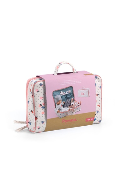 djeco Colectia Pomea Bebelusul Vanille cu accesorii, Djeco, super rezistent