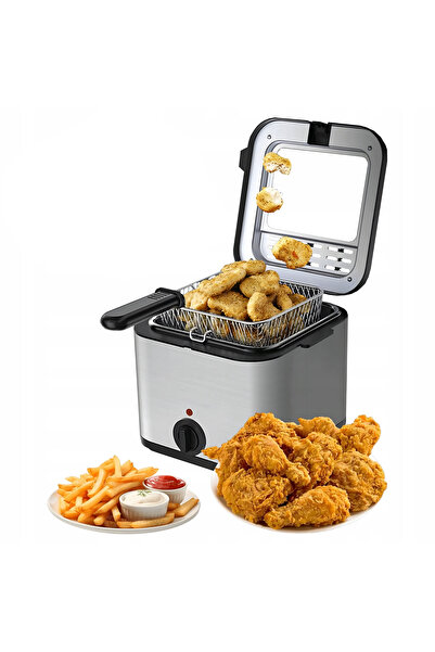 zola Electric Oil Deep Fryer, 2.5 L, 1000 W, Adjustable 80-190°C