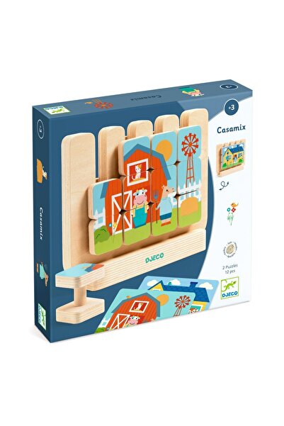 djeco Joc de reconstruit imagini Casamix, Djeco, super rezistent