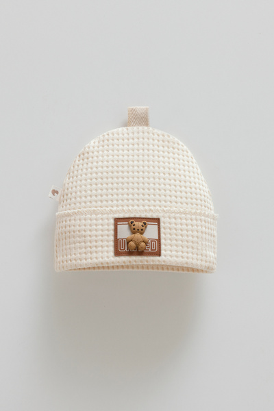 Caramell Unisex Teddy Bear Beanie