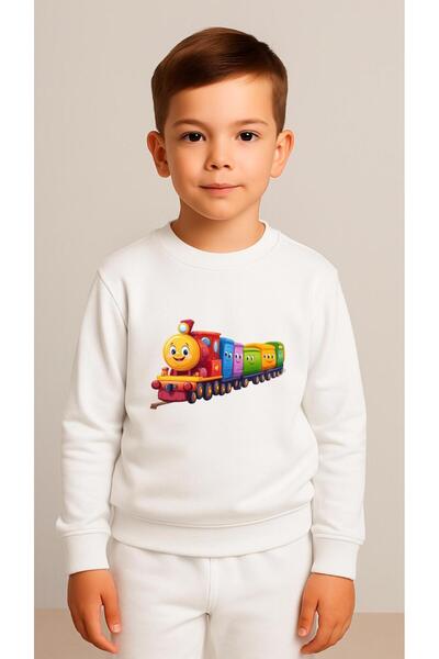 playwear Παιδικό Φούτερ Σετ TRENN με στάμπα για κορίτσια και αγόρια, με λαιμό...