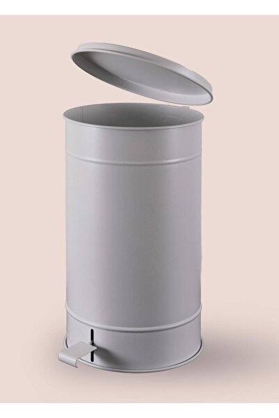 The Mia Trash Can Light Gray 24 Lt Glv0774