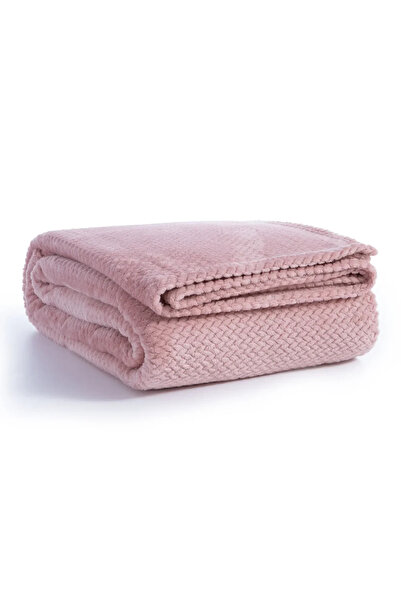 Nef Nef Homeware Polyester Blanket Worth 160x220 Pink