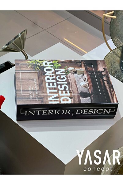 YASAR CONCEPT İnterior Design Kitap Kutu 21x30 Cm