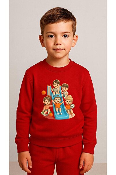 playwear Παιδικό Φούτερ Σετ Ρούχων KAY KAY με Στάμπα για Κορίτσια και Αγόρια,...