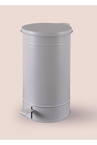 The Mia Trash Can Light Gray 24 Lt Glv0774