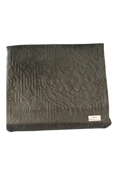 Global-Store Global Store bedspread set 230 x 250 cm with 2 pillowcases - gray