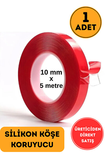 WAPPA 10 Mm X 5 Metre Çift Taraflı Bant Montaj Bandı