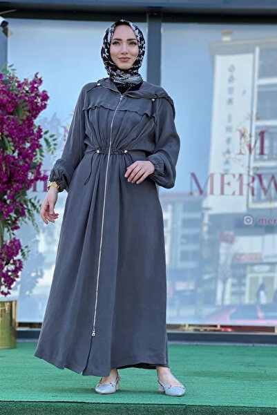 MissWhence 37504 فراشة حريرية رمادية