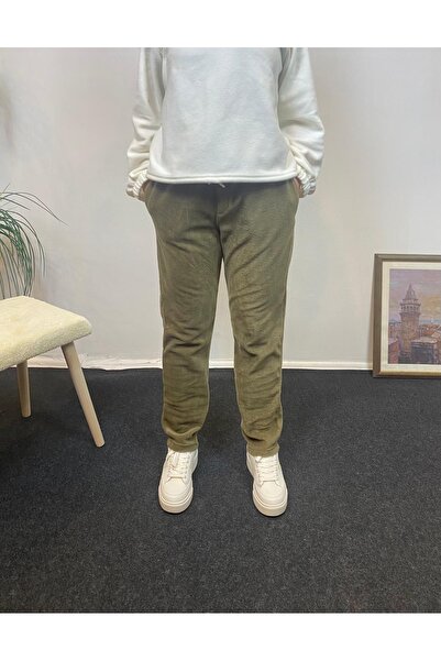 Superlife Women's Comfortable Fit Elastic Waist Fleece Sweatpants with Pockets Spr24Eak71