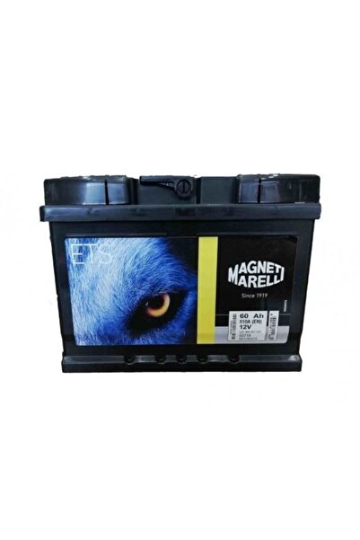 MAGNETI MARELLI 60 Amper Akü Ford Tipi Alcak 60Ah-510 Cca Standart 242×175X175 (1 Ad )