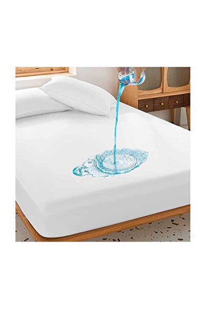 Dormisete DHome Tencel Waterproof Mattress Protector 180x200 cm White