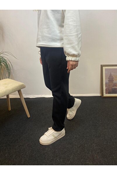 Superlife Women's Comfortable Fit Elastic Waist Fleece Sweatpants with Pockets Spr24Eak71