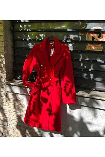 AndraRose Styles Palton Autumn - Rosu